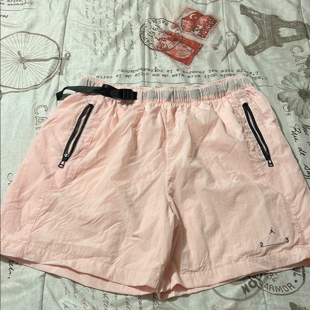 Men’s pink casual Jordan 23Engineered woven shorts sz xxl